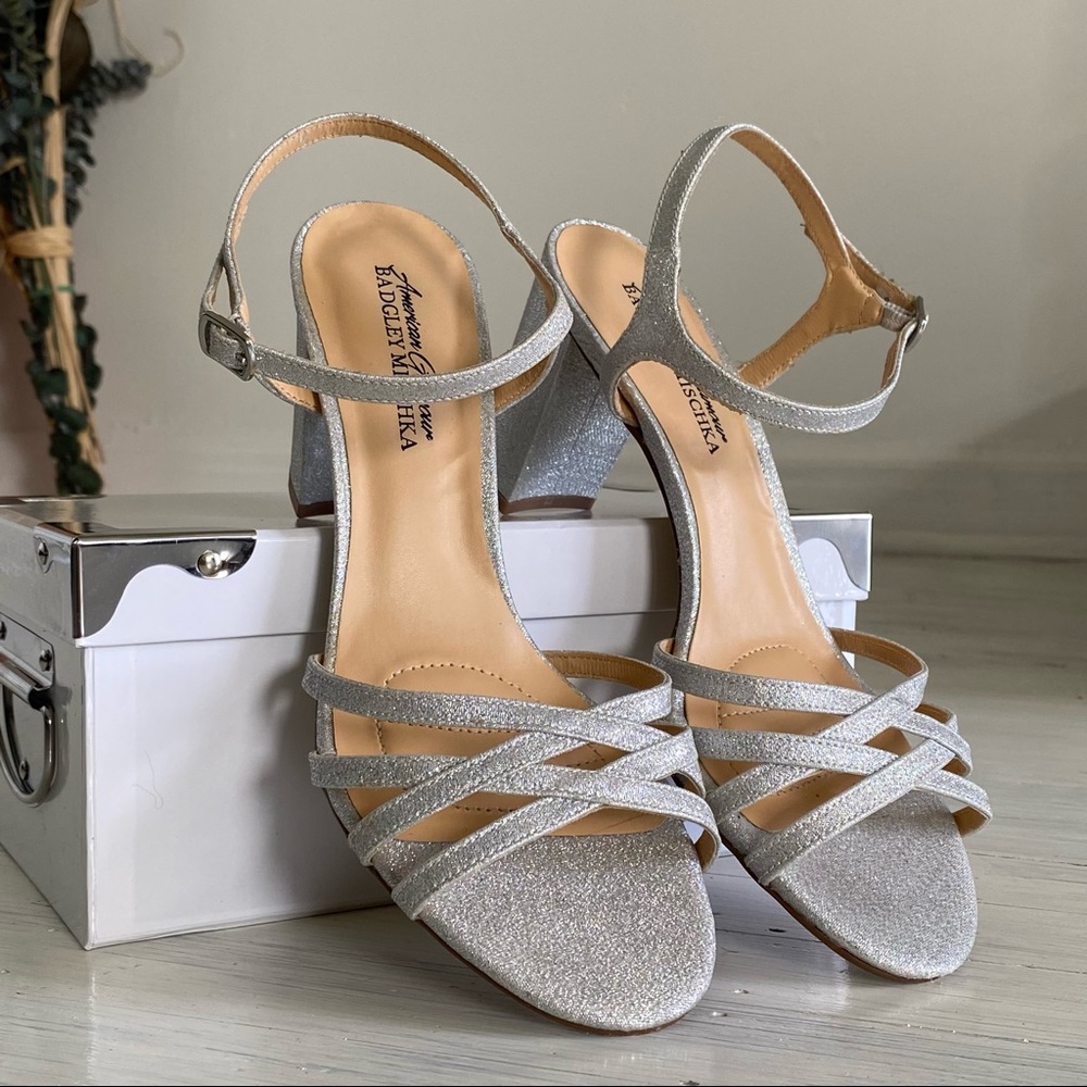 Women’s American Glamor | Badgley Mischka |Silver Special Occasion Shoes